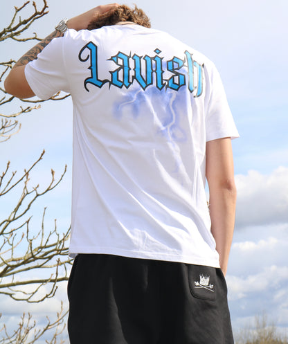 Lavish “White Graphic Tee”