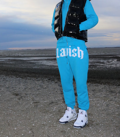 Lavish “Aqua Embroidered Jogger Pant”